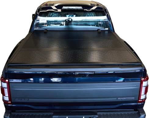 Lotyjonkk Hard Tri-Fold Truck Bed Tonneau Cover Compatible with 2005-2024 Nissan Frontier 5FT/ 5' (60") Bed (NOT for México) HD079 in Saudi Arabia