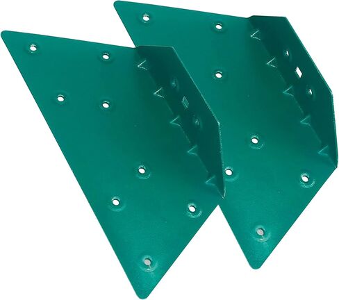 SIWOOD 2 قطعة من ملحقات التأرجح الخشبية بإطار EZ، دعامة إطار على شكل حرف A لشعاع التأرجح، تركيب التأرجح، دعم عالي القوة، أخضر in Kuwait