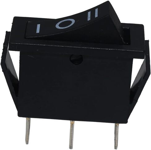 مجموعة Wilsnsun مكونة من 5 مفاتيح تشغيل/إيقاف/تشغيل للقارب، 3 دبابيس و3 مواضع للسيارة، مفتاح هزاز للقوارب، تيار متردد 250 فولت 125 فولت/20 أمبير KCD3 in Kuwait