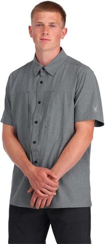 Spyder Mens Canyon Short Sleeve Shirt in Saudi Arabia