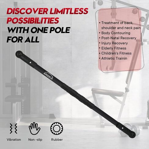 Arideia body physical therapy,shoulder tube baseball,elastic fitness bar for exercise equipment, high-frequency fitness bar suitable for home fitness. in Saudi Arabia