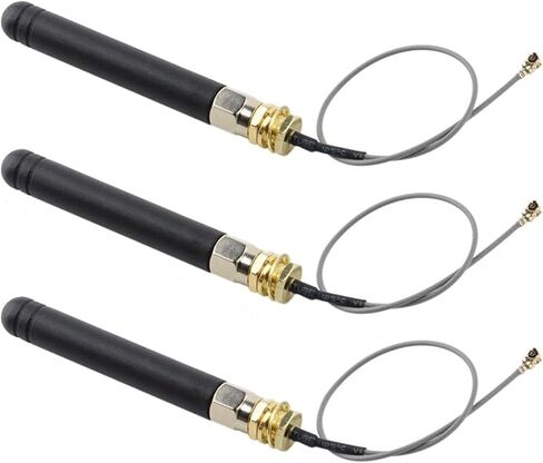 3PCS LoRa Antenna 915MHz 2dBi U.FL to SMA Connector for ESP32 Lora Board Lora32u4 II WiFi Lora32 10cm in Saudi Arabia