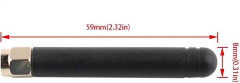 3PCS LoRa Antenna 915MHz 2dBi U.FL to SMA Connector for ESP32 Lora Board Lora32u4 II WiFi Lora32 10cm in Saudi Arabia