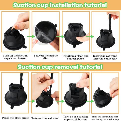 xlsxexcl 12 جهاز كمبيوتر شخصى لعبة القط كوب الشفط، الطيور التفاعلية محاكاة لعبة القط مجموعة شفط كأس ألعاب القط للقطط الداخلية تحلق الطيور لعبة القط ألعاب القط اللعب الذاتي الطيور لعبة القط التفاعلية للقطط الداخلية in Kuwait