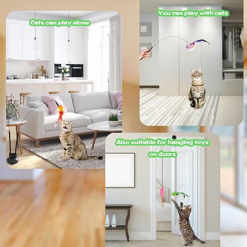 xlsxexcl 12 جهاز كمبيوتر شخصى لعبة القط كوب الشفط، الطيور التفاعلية محاكاة لعبة القط مجموعة شفط كأس ألعاب القط للقطط الداخلية تحلق الطيور لعبة القط ألعاب القط اللعب الذاتي الطيور لعبة القط التفاعلية للقطط الداخلية in Kuwait