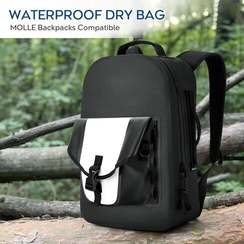 حقيبة جافة مقاومة للماء من WEIGUZC - حقيبة ظهر تكتيكية مقاومة للماء، متوافقة مع مبردات YETI الناعمة وحقائب الظهر وحقائب اليد - حقيبة صغيرة لملحقات YETI Hopper & Cooler، حقيبة YETI Sidekick الجافة in Kuwait