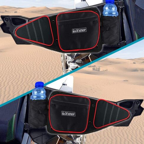 RZR Side Door Bags-Heavy Duty 1680D Nylon Door Bags for Polaris RZR XP 1000 900XC S900 Passenger and Driver Side Storage Bag with Knee Protection (Camouflage) in Saudi Arabia