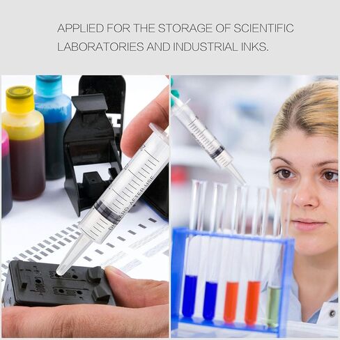 20 عبوة من محاقن بلاستيكية 20 مل/سم مكعب، حقنة قياس سائلة مع حقنة صناعية بدون إبرة للمختبرات قياس السوائل التي تغذي الحيوانات الأليفة وزيت البستنة أو أدوات وضع الغراء in Kuwait