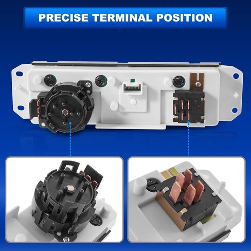 55037473AB وحدة لوحة التحكم في المناخ A/C ولوحة التحكم في السخان متوافقة مع 1999-2004 Jeep Wrangler TJ استبدال # HS-373 HS373 SM2107 1S2187 in Kuwait