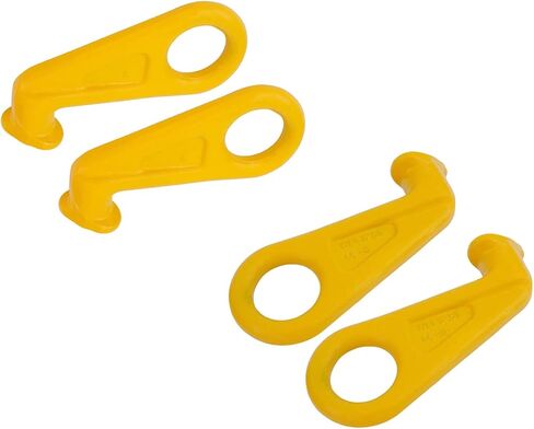 Mytee Products 2 Left & 2 Right 45 Degree G80 SEA Shipping Container Lifting Hook, Shipping, Cargo, Storage, Moving in Saudi Arabia