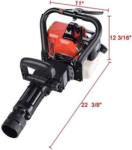 2 in 1 Post Driver and Jack Hammer in Saudi Arabia