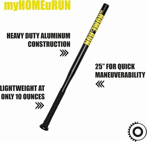 My Home u Run Skinny Bat Baseball Swing Trainer - مضرب بيسبول من الألومنيوم مقاس 25 بوصة وأداة تدريب للدفاع عن المنزل - Stickball Skinny Bat myHOMEuRUN in Kuwait