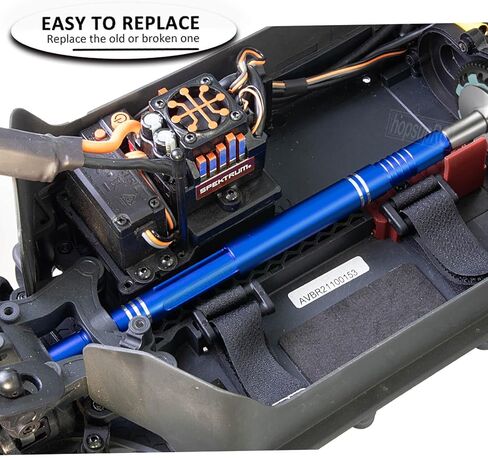 عمود منزلق مركزي من الألومنيوم، عمود محرك مركزي CVD، جزء ترقيات لـ 1/10 KRATON&Outcast 4X4 4S V2 BLX، يستبدل ARA311065 (تيتانيوم) in Kuwait