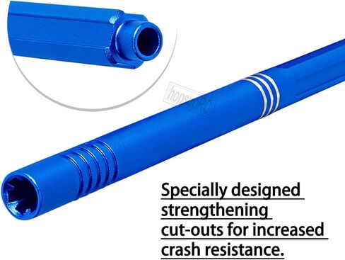 عمود منزلق مركزي من الألومنيوم، عمود محرك مركزي CVD، جزء ترقيات لـ 1/10 KRATON&Outcast 4X4 4S V2 BLX، يستبدل ARA311065 (تيتانيوم) in Kuwait