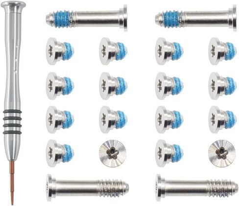 GODSHARK مجموعتان من البراغي البديلة مع مفك براغي لجهاز MacBook Air 11 بوصة A1370 A1465 2010-2017، غطاء سفلي Unibody P5 Pentalobe مجموعة أدوات إصلاح بديلة للكمبيوتر المحمول والكمبيوتر المحمول in Kuwait