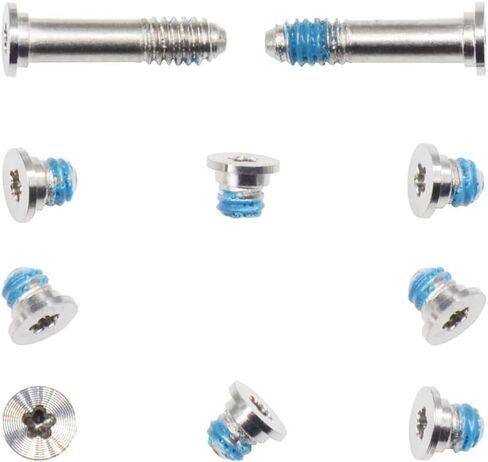 GODSHARK مجموعتان من البراغي البديلة مع مفك براغي لجهاز MacBook Air 11 بوصة A1370 A1465 2010-2017، غطاء سفلي Unibody P5 Pentalobe مجموعة أدوات إصلاح بديلة للكمبيوتر المحمول والكمبيوتر المحمول in Kuwait