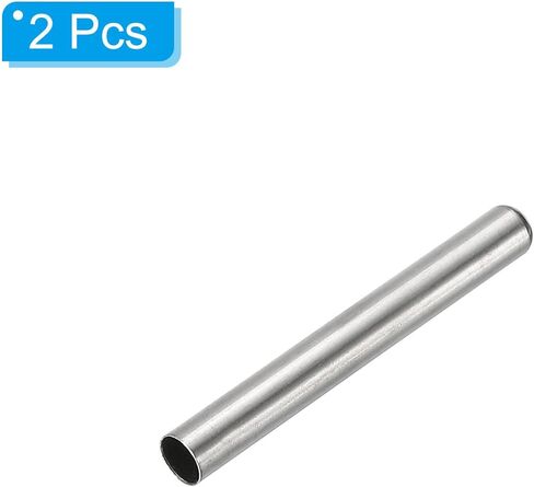 PATIKIL Thermowell أنبوب الغمر جيدًا 7/32 "ID 1/4" OD 2 "الفولاذ المقاوم للصدأ 304 لمقياس حرارة تخمير Thermowell بدون لحام 2 قطعة in Saudi Arabia