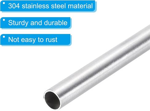 PATIKIL Thermowell أنبوب الغمر جيدًا 7/32 "ID 1/4" OD 2 "الفولاذ المقاوم للصدأ 304 لمقياس حرارة تخمير Thermowell بدون لحام 2 قطعة in Saudi Arabia