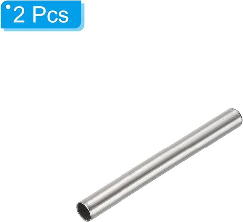 PATIKIL Thermowell الأنابيب الغمر جيدا 4.5 مللي متر ID 5 مللي متر OD 50 مللي متر الفولاذ المقاوم للصدأ 304 ل Wedless Thermowell تخمير ميزان الحرارة 2 قطعة in Saudi Arabia