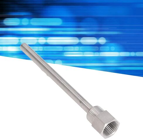 Tnfeeon الفولاذ المقاوم للصدأ Thermowell، 6.7in طول Thermowell لأجهزة استشعار درجة الحرارة تركيب الملحقات لتخمير البيرة تخمير البيرة in Saudi Arabia