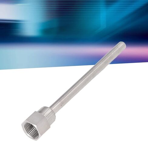 Tnfeeon الفولاذ المقاوم للصدأ Thermowell، 6.7in طول Thermowell لأجهزة استشعار درجة الحرارة تركيب الملحقات لتخمير البيرة تخمير البيرة in Saudi Arabia