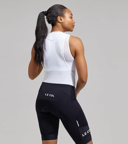 LE COL Women's Sport Bib Shorts II | Padded Chamois Cycling Shorts with Gel Inserts | XS - 3XL in Saudi Arabia