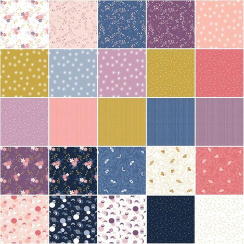 Fran Gulick Moonchild 25 Fat Quarters Riley Blake Designs FQ-13820-25 in Saudi Arabia
