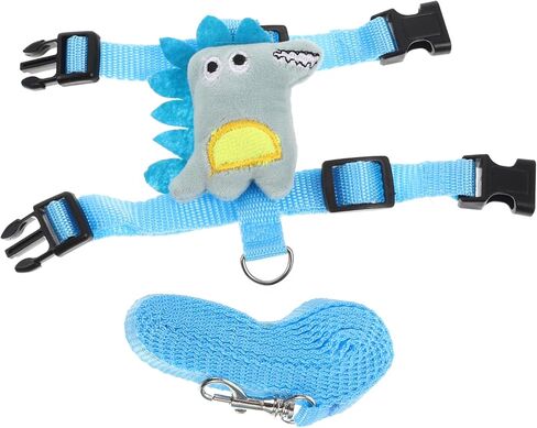 MARMERDO 1 مجموعة مقود أرنب جرو يسخر المقود النمس غينيا خنزير ازياء شينشيلا تسخير الهامستر سترة تسخير أرنب تسخير خنزير غينيا المقود السفر الصغيرة البوليستر دمية القط in Kuwait