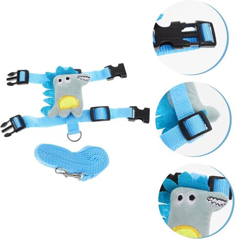 MARMERDO 1 مجموعة مقود أرنب جرو يسخر المقود النمس غينيا خنزير ازياء شينشيلا تسخير الهامستر سترة تسخير أرنب تسخير خنزير غينيا المقود السفر الصغيرة البوليستر دمية القط in Kuwait