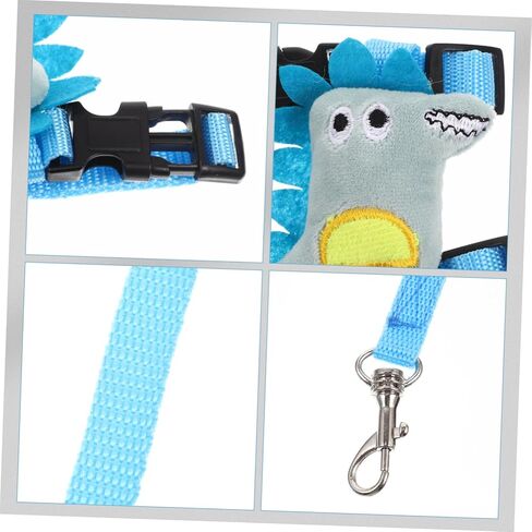 MARMERDO 1 مجموعة مقود أرنب جرو يسخر المقود النمس غينيا خنزير ازياء شينشيلا تسخير الهامستر سترة تسخير أرنب تسخير خنزير غينيا المقود السفر الصغيرة البوليستر دمية القط in Kuwait