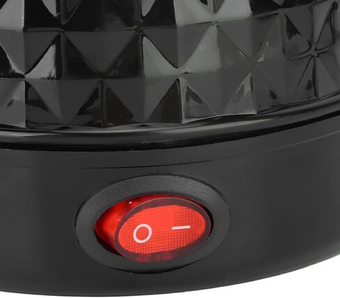 وعاء كهربائي، حتى تسخين المكونات الأمريكية 110 فولت وعاء قهوة من الفولاذ المقاوم للصدأ صغير 600 مل حماية من الحرارة الزائدة مع مقبض قابل للإزالة للمنزل in Kuwait