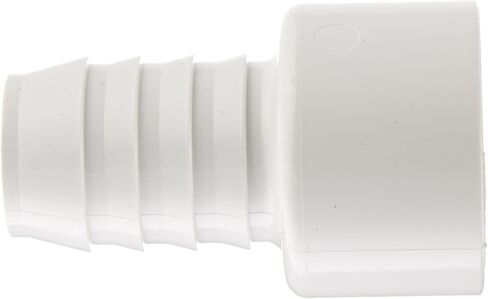 Spears 474 Series PVC Pipe Fitting, Adapter, Schedule 40, White, 1"Barbed x 1" Socket in Saudi Arabia