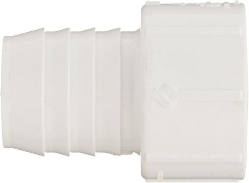 Spears 474 Series PVC Pipe Fitting, Adapter, Schedule 40, White, 1"Barbed x 1" Socket in Saudi Arabia