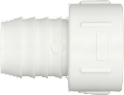Spears 474 Series PVC Pipe Fitting, Adapter, Schedule 40, White, 1"Barbed x 1" Socket in Saudi Arabia
