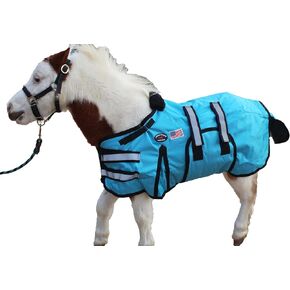 32-36(Small) 1680D Miniature Weanling Donkey Pony Horse Foal Winter Blanket 519TS01TR in Kuwait