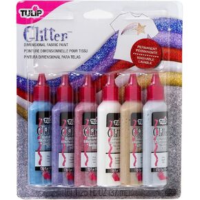 Tulip Dimensional Neon Fabric Paint, 1.25 Fl Oz (Pack of 6) in Kuwait