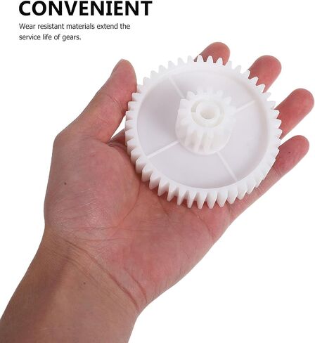 Ciieeo 3pcs Grinder Gear Replacement for Meat Mincer Accessories Versatile Sausage Stuffer Parts for Electric Meat Grinding Machines Easy to Clean Wear Resistant Optimized Grinding in Saudi Arabia
