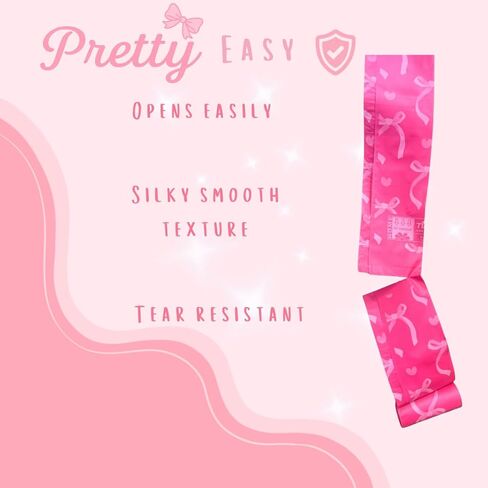 Pretty Dog Poop Bags - 150 Count, Certified Home Compostable, Leakproof, Extra Thick, Tear Resistant, Pink, Vanilla Scented, Sugar Bows in Saudi Arabia