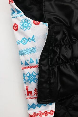 DroolingDog Winter Dog Christmas Coats Clothes Warm Dog Xmas Clothes Puppy Christmas Coat Medium Dog Jackets Pet Warm Coat for Small Medium Large Dogs in Saudi Arabia