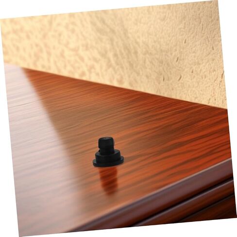 Rubber Replacement Feet for Rice Cooker and Slow Cooker 12Pcs Black Small Rubber Foot Plugs with Anti-Slip Heat Insulation and Noise Dampening for Kitchen Appliances in Saudi Arabia