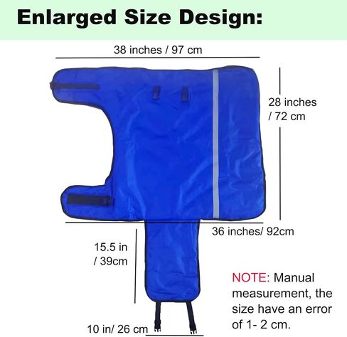 Calf Blanket Calves Warm Clothes Calf Saver Coat, Sheep Goat Blanket, for Keep Cows Goats Sheeps Warmming, Thickened Belly Protection in Saudi Arabia