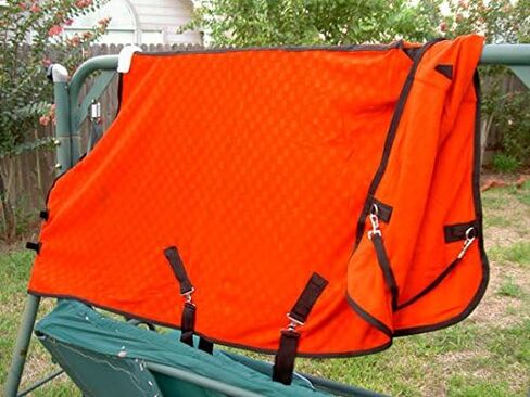 CHALLENGER 62" Horse Exercise Sheet Polar Fleece Cooler Blanket Red Wicks Moisture 4334 in Saudi Arabia