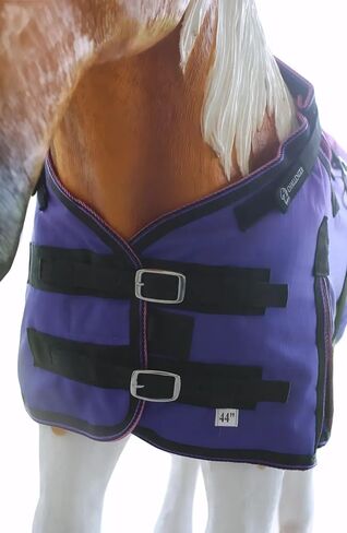 52" 1200D Miniature Weanling Donkey Pony Horse Foal Winter Blanket 51981B in Saudi Arabia