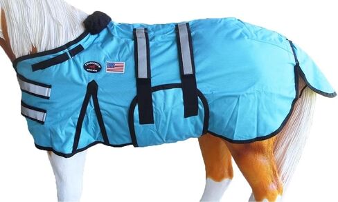 32-36(Small) 1680D Miniature Weanling Donkey Pony Horse Foal Winter Blanket 519TS01TR in Saudi Arabia