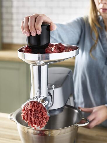Kenwood KAX950ME Meat Mincer (Food Processor Accessories, Suitable for all Chef and KMix Food Machines), Single in Saudi Arabia