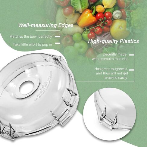 106458S Cutter Bowl Lid Fit for Robot Coupe R2、R2B、R2 DICE、R2N、R101B Food Processor in Saudi Arabia