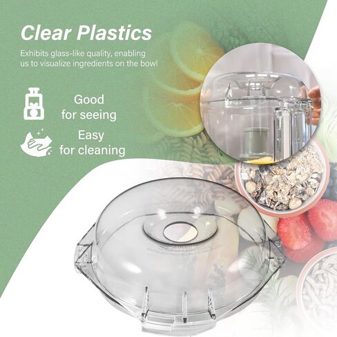 106458S Cutter Bowl Lid Fit for Robot Coupe R2、R2B、R2 DICE、R2N、R101B Food Processor in Saudi Arabia