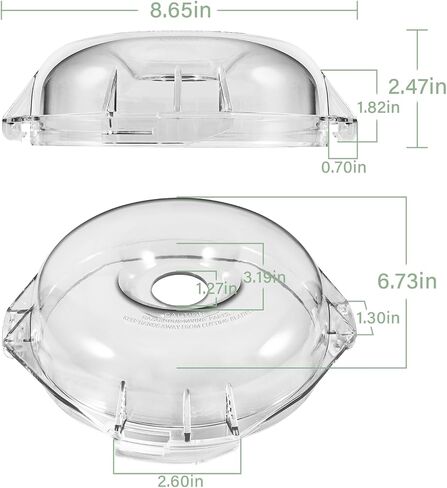 106458S Cutter Bowl Lid Fit for Robot Coupe R2、R2B、R2 DICE、R2N、R101B Food Processor in Saudi Arabia