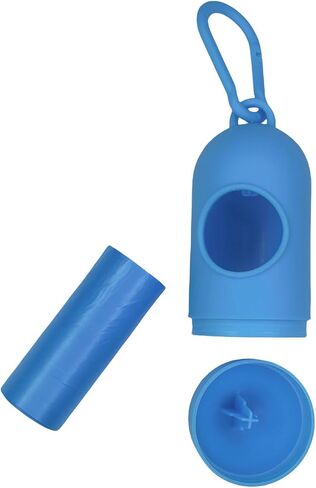 Convenient Pet Supplies, Portable Pet Poop Bag Dispenser with Waste Bags,15 Pieces in Saudi Arabia