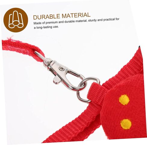 Milisten 2Sets Rabbit Leash and Harness Kit Stylish Bunny Traction Rope for Pets Durable Escape Design Easy One Hand Operation Random Style in Saudi Arabia